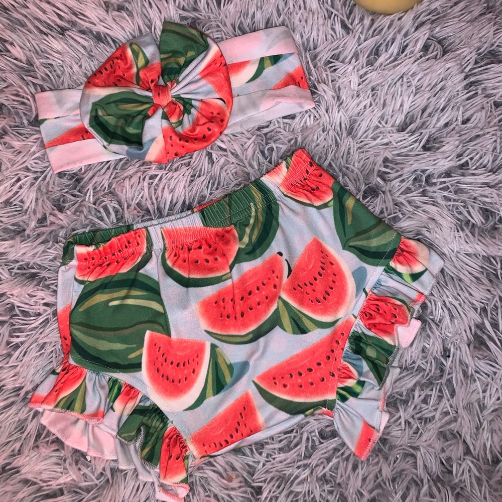 Watermelon bummies 🍉